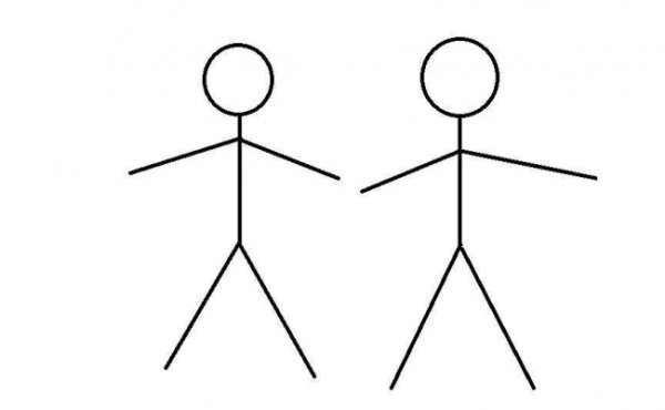 Пропорции тела человека чертеж