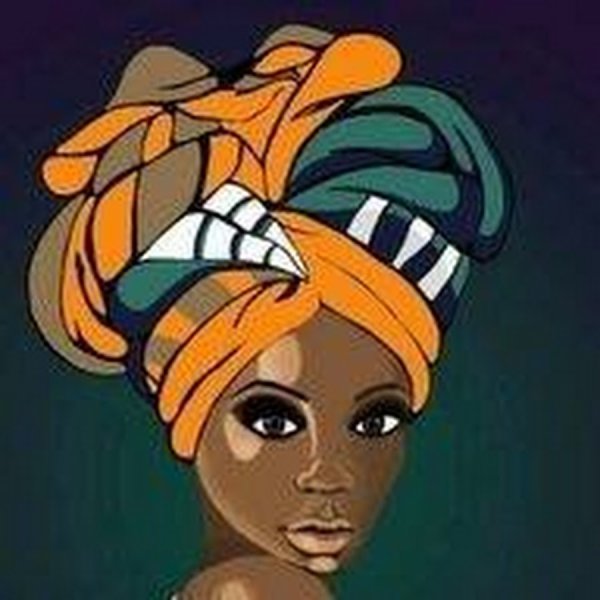 Портрет африканской девушки