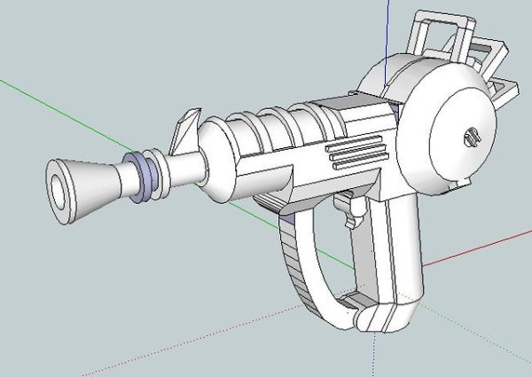 Миниган из дерева чертёж