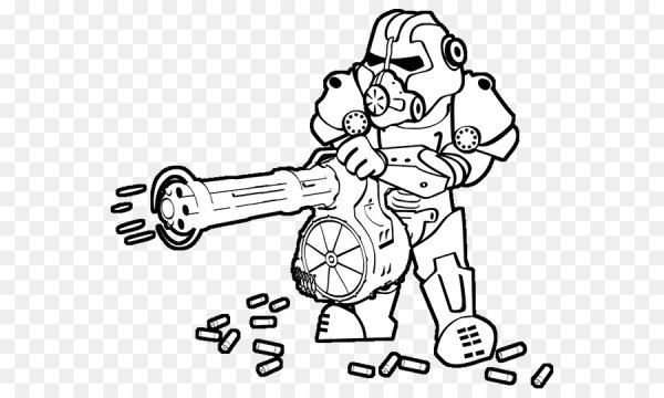 Волт бой в силовой броне