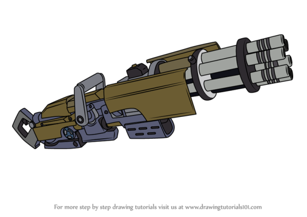 Миниган Minigun Fortnite