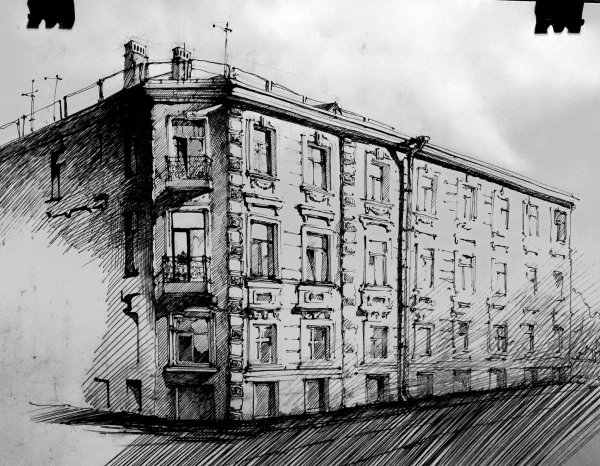 Зарисовки панельных домов