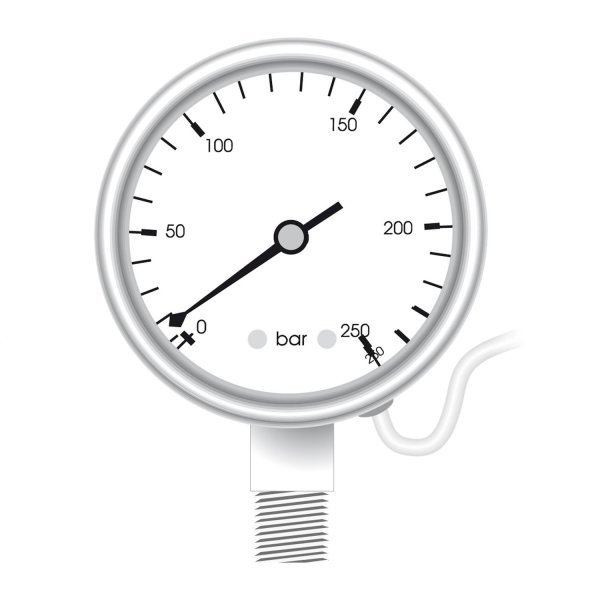 Манометр 0-160 mbar Госреестр