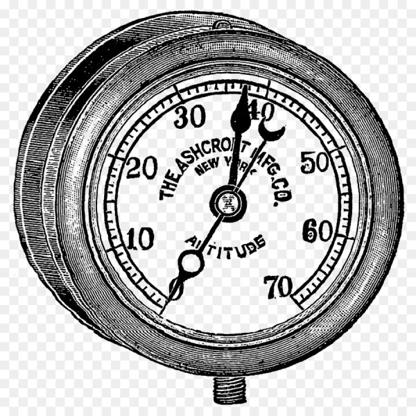 Манометр вектор