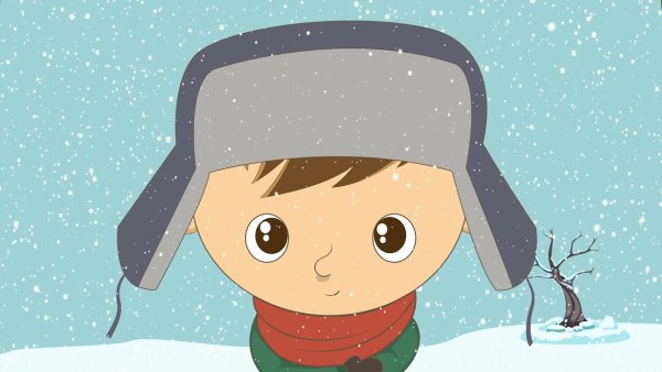 Шапка ушанка мультик