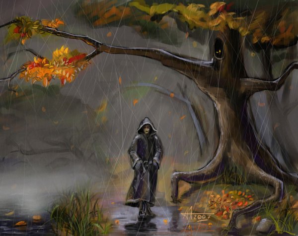 Поздняя осень фэнтези