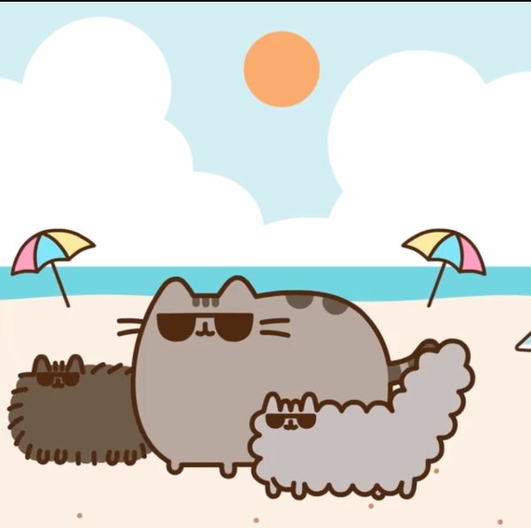 Пушин Кэт и кудряшка