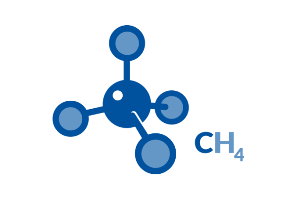 Молекула метана