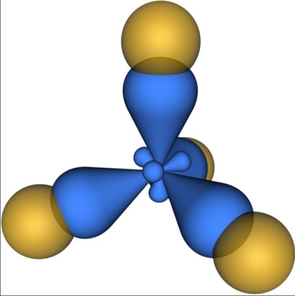 Молекула метана ch4
