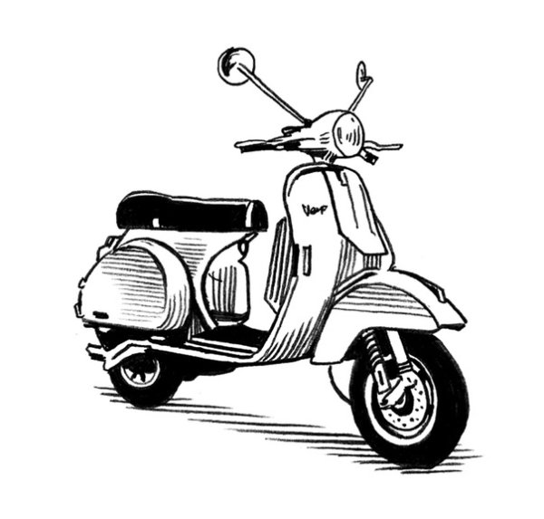 Vespa мотороллер