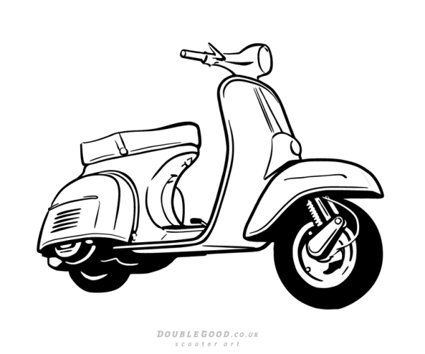 Хонда дио 35 раскраска