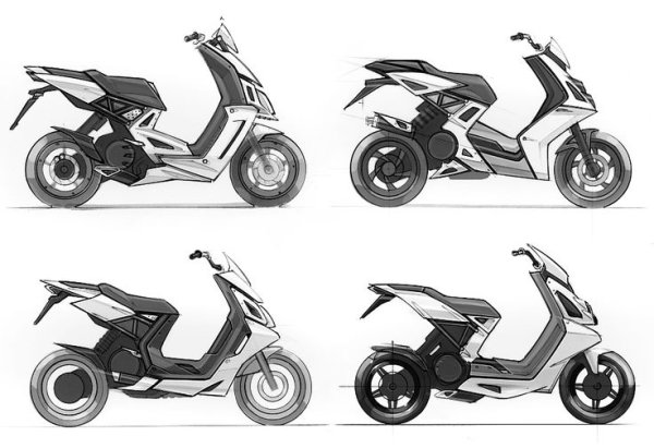 Наброски мопеда