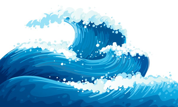 Волна мультяшная