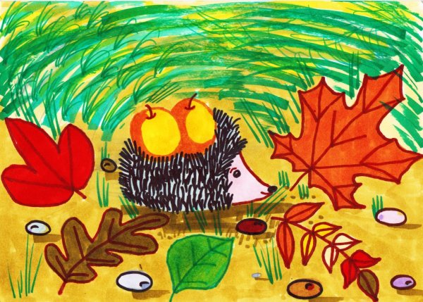 Елизавета Мелкозерова Ёжики