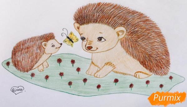 Ежик для детей