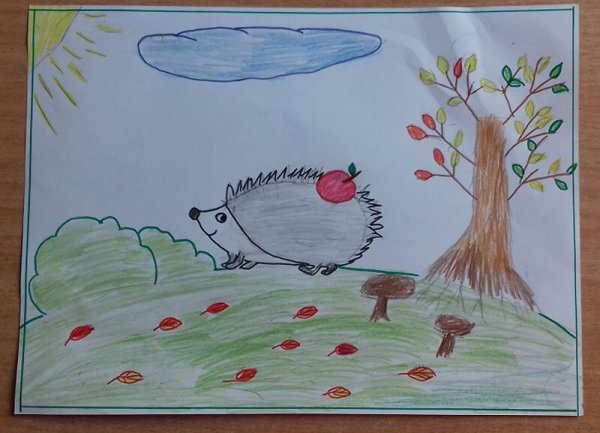 Ежик для детей