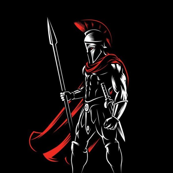 Шлем спартанца сбоку