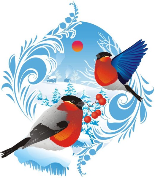 Новогодние Снегири