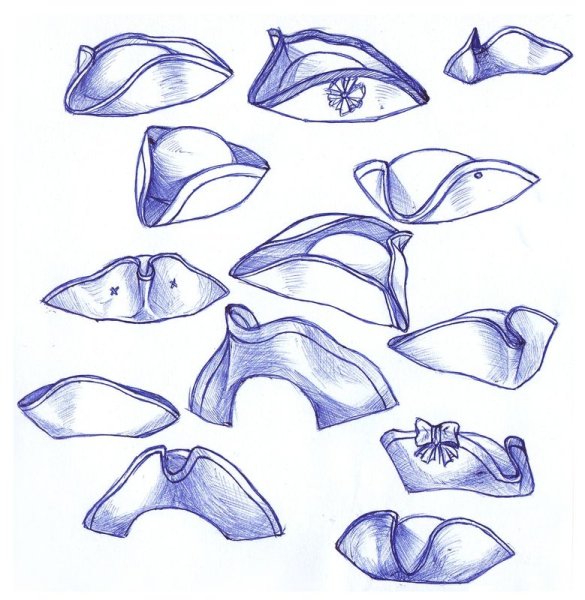 Треуголка референс