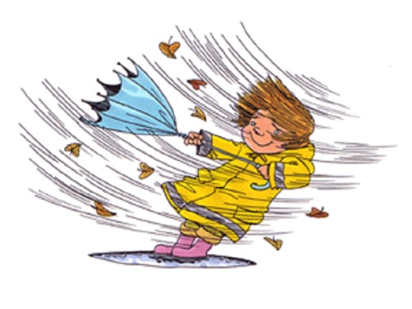 Дует сильный ветер