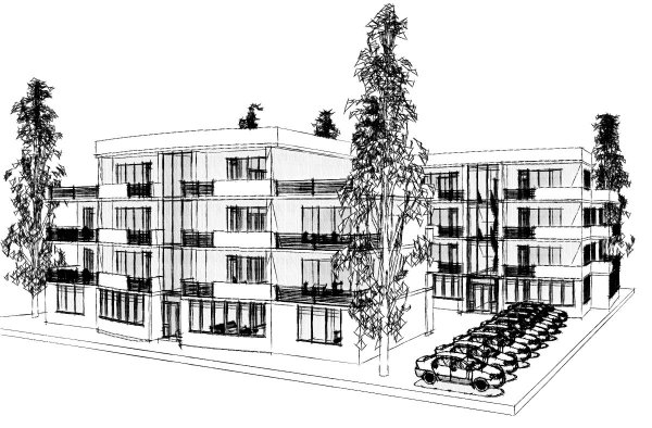 Многоэтажный дом