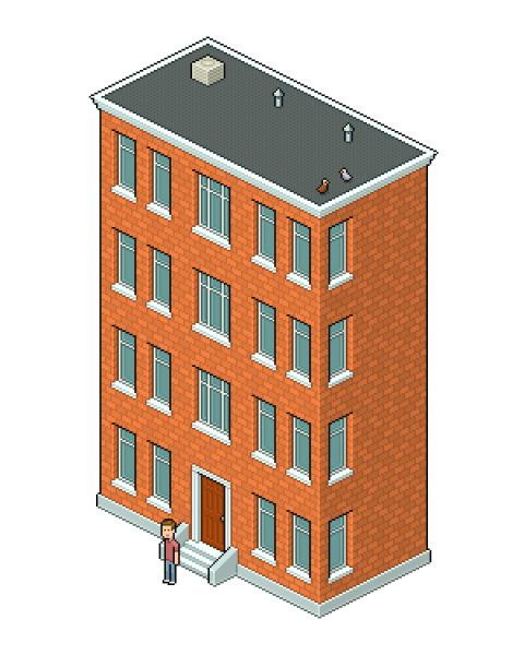 Многоэтажный дом