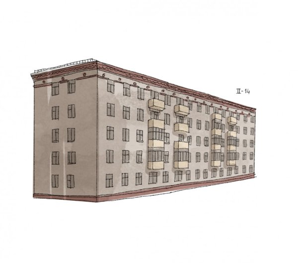 Пятиэтажный дом