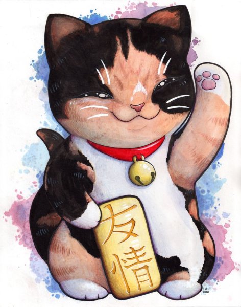 Maneki Neko арт