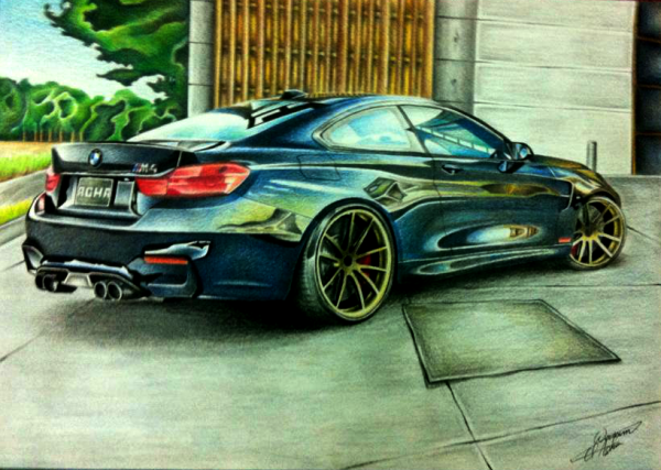 БМВ м4 заниженная