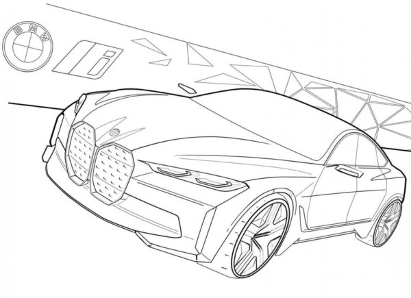 BMW i8 разрисовка