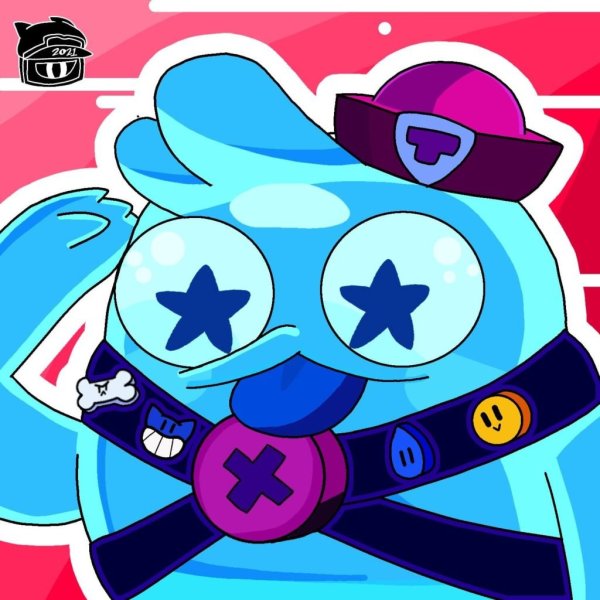 Призрак Скуик БРАВЛ старс