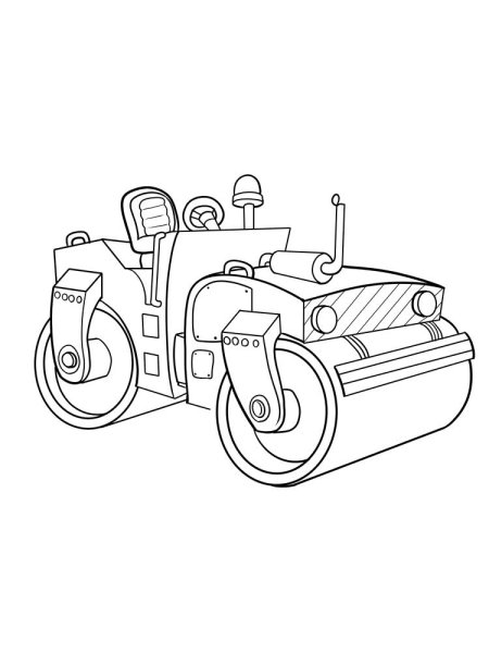 Боб Строитель раскраска для детей