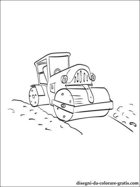 Раскраски машинки для мальчиков каток