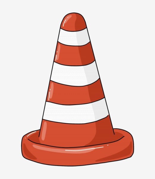 Конус дорожный для детей