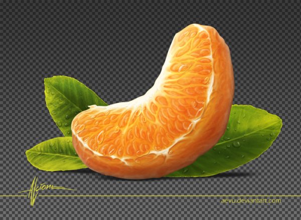 Долька мандарина