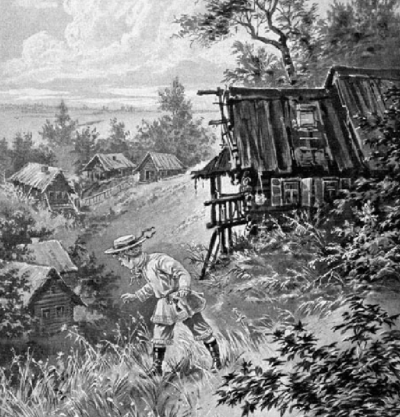 Иллюстрации к роману Обломов сон Обломова