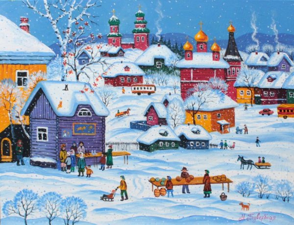 Мария Подвербная зимние забавы