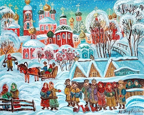 Подвербная Мария картины