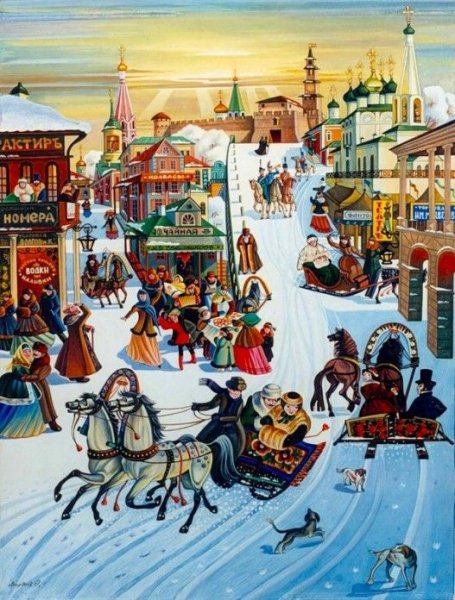 Воскресенская Лидия Масленица в Нижнем Новгороде