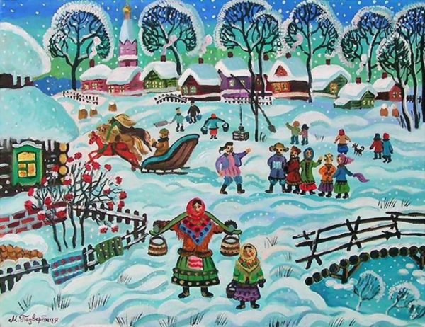 Подвербная Мария картины