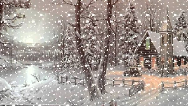 Иллюстрация к стихотворению снег идет