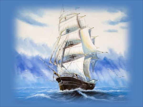 Нарисовать Бригантину