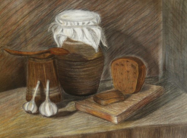 Натюрморт крестьянский быт