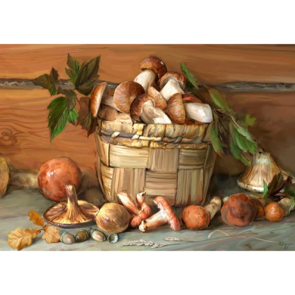 Бузин деревенский натюрморт картина по номерам