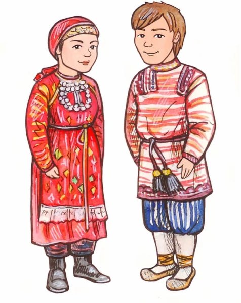 Народы Поволжья в 16 веке удмурты