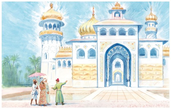 Восточные сказки иллюстрации