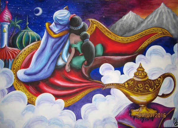 Волшебная лампа Аладдина