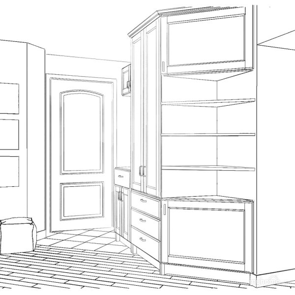 Зарисовки прихожей
