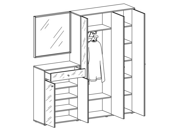 Эскиз прихожей