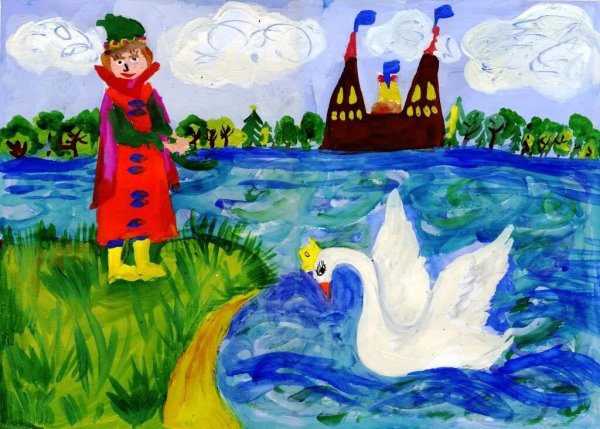 Рисунок на тему сказка